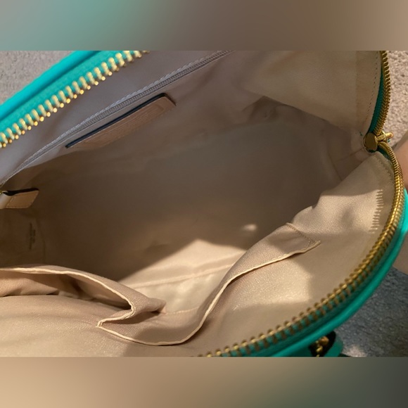 Coach Peyton Cora Domed Satchel- Green - Picture 4 of 7